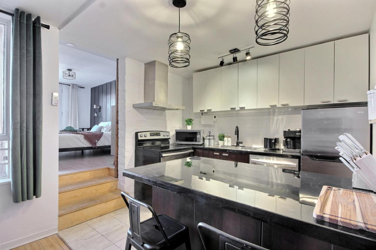 Appartamento Lit King - 1Ch Bien Situe Pour Decouvrir Quebec Esterno foto